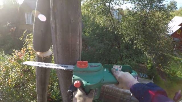 Демонтаж деревянных опор от компании Электромонтаж-профи смотреть онлайн