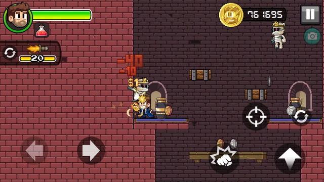 Dan The Man - Fright Zone final boss fight With Barry (No Damage). смотреть онлайн