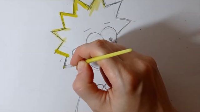 Рисуем Лизу Симпсон | Lisa Simpson