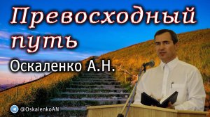 Оскаленко А.Н. Превосходный путь