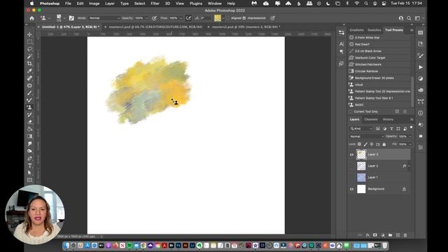 Brush Basics: How to paint in Photoshop with the Multi-Color "Impressionist" Brush Technique смотреть онлайн