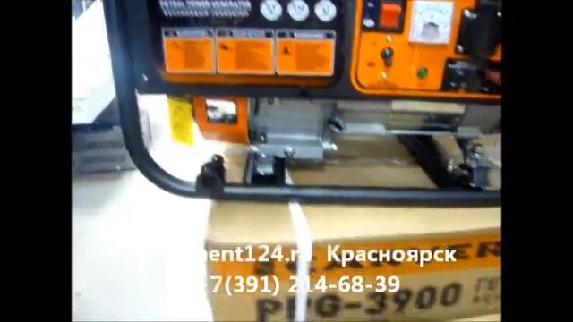 Бензогенератор Карвер Электростанция CARVER PPG 3900 смотреть онлайн