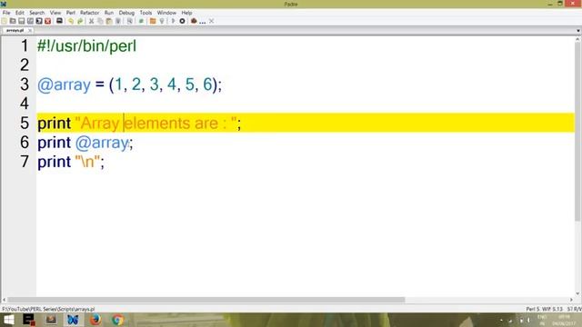 6. PERL - Arrays | Suraj Mundalik смотреть онлайн