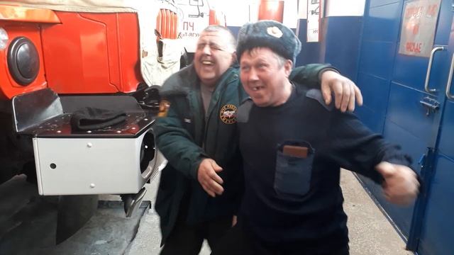 Приветствие коллег пожарников. смотреть онлайн