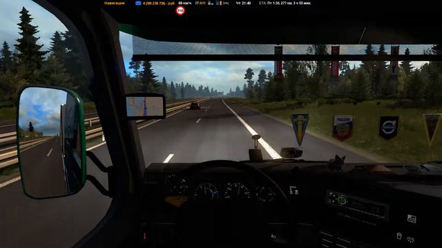 ★ Euro Truck Simulator 2 ★ Санкт Петербург - Турку смотреть онлайн