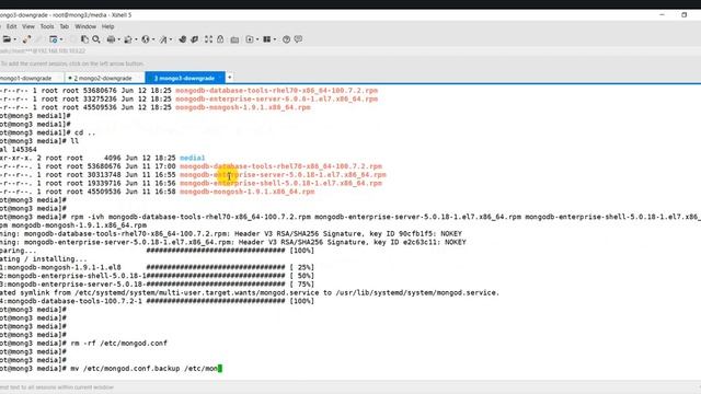 how to downgrade mongodb replicaset from 6 0 6 to 5 0 18 смотреть онлайн