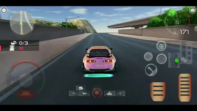 Toyota Supra gameplay/0-100! top speed :/petrolhead game supra ❤️ смотреть онлайн