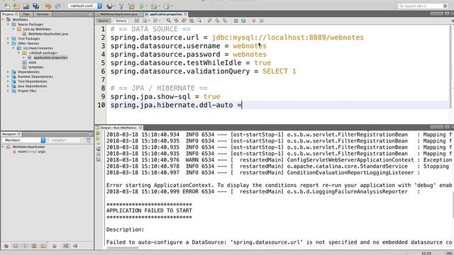 Imparare Spring Boot: SpringMVC e JPA per creare il CRUD in una webapp #1 смотреть онлайн