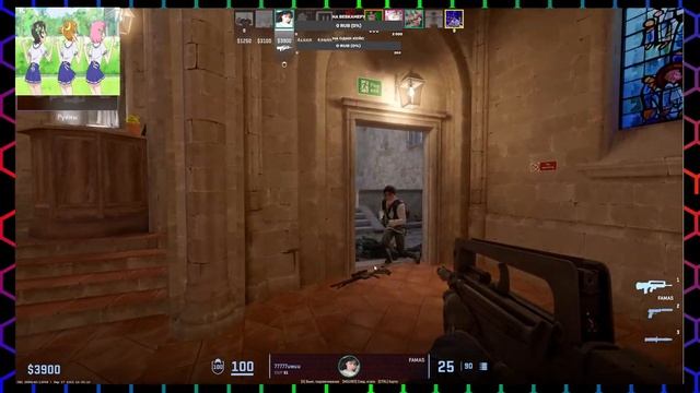 CS 2 ПЫТАЮСЬ АПНУТЬ ЗВАНИЕ (ЧИТАЮ ЧАТ ТОЛЬКО НА ТВИЧЕ) смотреть онлайн