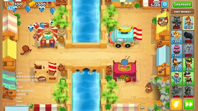 Bloons Tower Defense (BTD) 6 - Tower defense with friends is infuriating смотреть онлайн