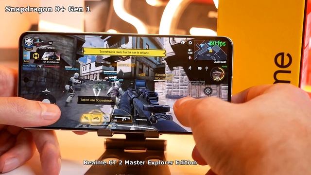Realme GT 2 Master Explorer Edition Call of Duty Mobile Game Test смотреть онлайн