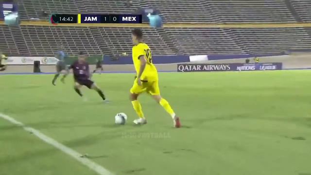 1 minute of Ravel Morrison's flair vs Mexico смотреть онлайн