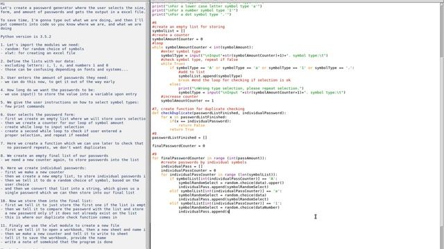 Python 3 password generator смотреть онлайн