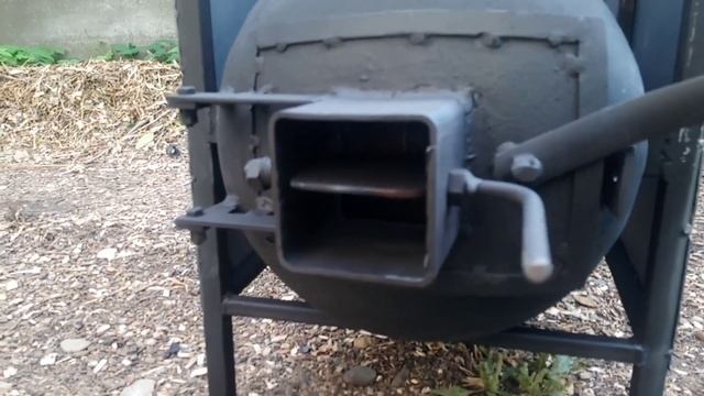 Печь - буржуйка из газового баллона смотреть онлайн