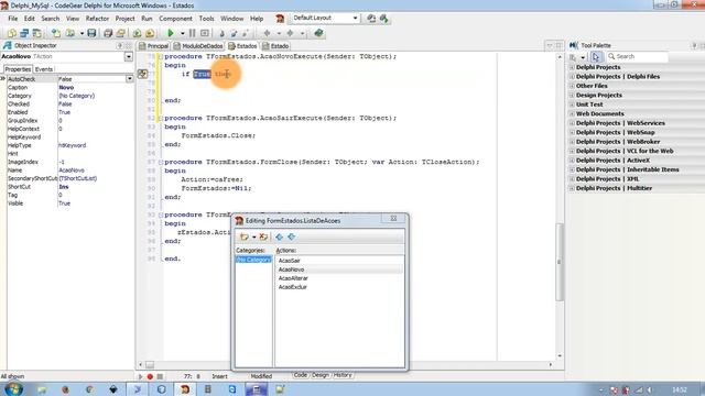 Delphi com MySql e Zeos - Parte II - Video 13 смотреть онлайн