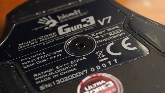 Внешний вид, материалы и эргономика Bloody V7 Activated Core3 от A4Tech смотреть онлайн