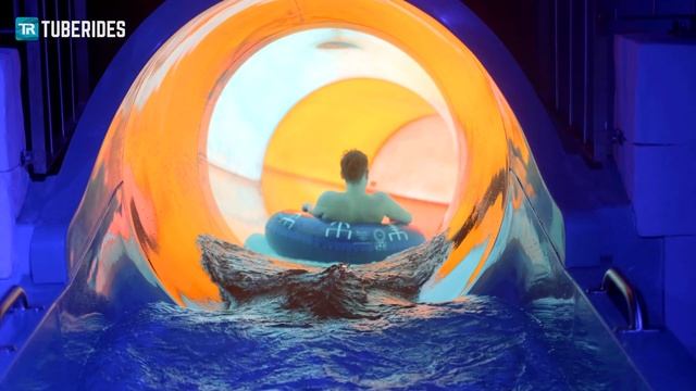 Rulantica - Två Fall [NEW 2019] Pipeline Water Slide POV - Europa Park смотреть онлайн
