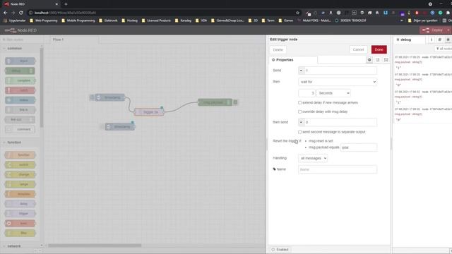 Node Red - Function Node'ları смотреть онлайн