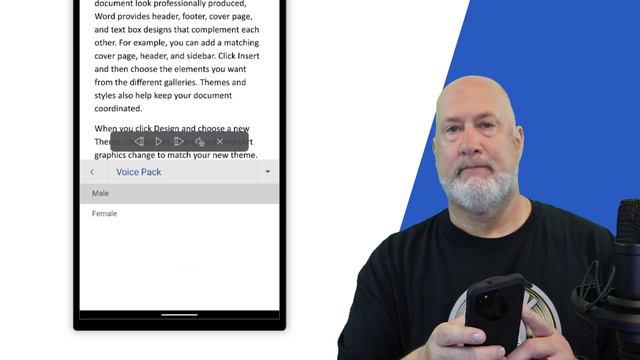 Microsoft Word - Read Aloud on Mobile Phone | Proof-Listening смотреть онлайн