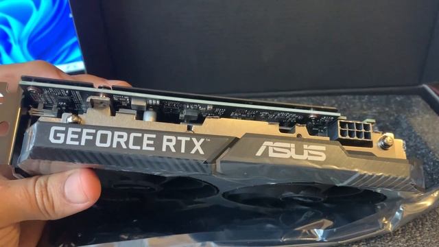 unboxing ASUS rtx3060 8GB y detalles vram смотреть онлайн