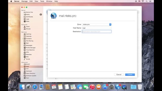 Часть 5. OS X 10.10 Yosemite Server. Настройка службы DNS смотреть онлайн