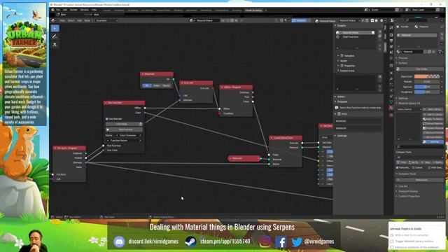 [GameDev / Godot / Blender] - Urban Farmer Development Stream #73 смотреть онлайн