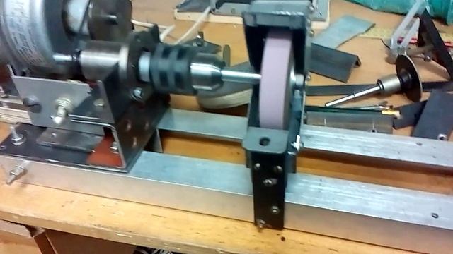 Самодельный токарный по дереву + точило