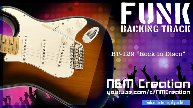 Groovy Disco Funk Backing Track in Gm (Dorian) | BT-129 смотреть онлайн