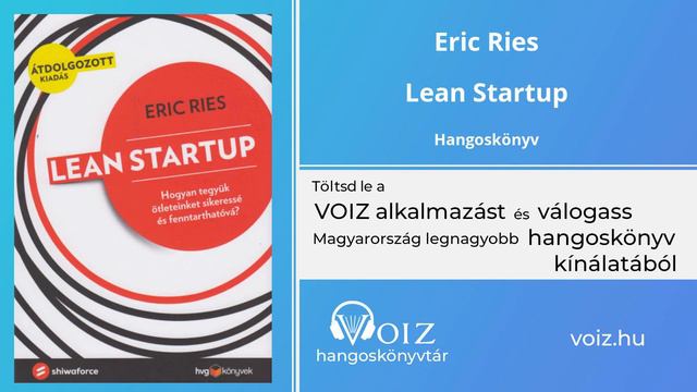 Lean Startup - Eric Ries - VOIZ hangoskönyv смотреть онлайн
