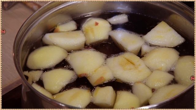 Компот из винограда и яблок. Напиток для праздника! смотреть онлайн