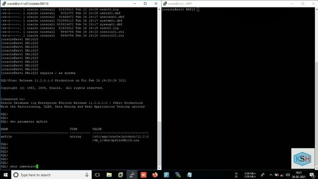 Restore Oracle Database using COLD FILESYSTEM backup смотреть онлайн
