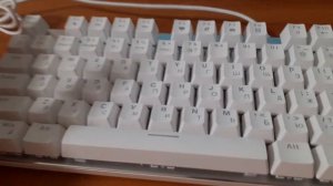 Звук механической и мебранной клавиатуры