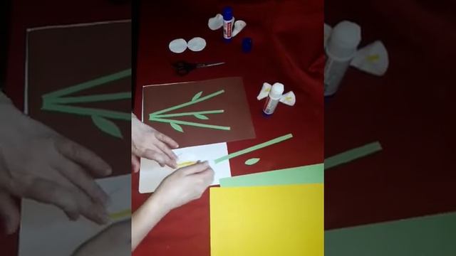 Аппликация "Цветы Каллы" смотреть онлайн