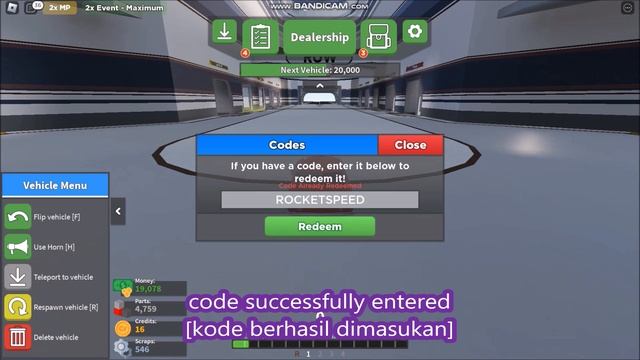 NEW UPDATE CODES [2X + NEW?] Car Crushers 2 ROBLOX | ALL CODES | OCTOBER 8, 2023 смотреть онлайн