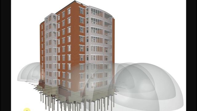 Проект десятиэтажного дома на 36 квартир, с комнатами-убежищами (сейфовыми комнатами) смотреть онлайн