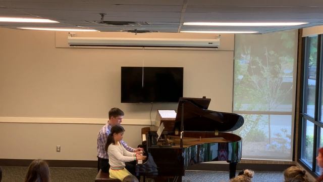 Elena Arkhipova & Dad Жульева Вариации на тему Шопена "Собачий вальс" смотреть онлайн