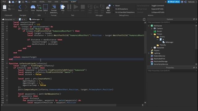 How to make Battle AI in Roblox Studio (Infantry system) смотреть онлайн