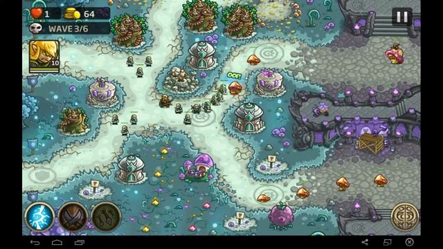 Kingdom Rush: Origins Walkthrough. Level 11 "The Unseelie Court" Heroic Challenge Veteran Mode смотреть онлайн