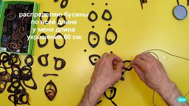 DIV Как сделать украшение, этнические бусы из кости своими руками смотреть онлайн