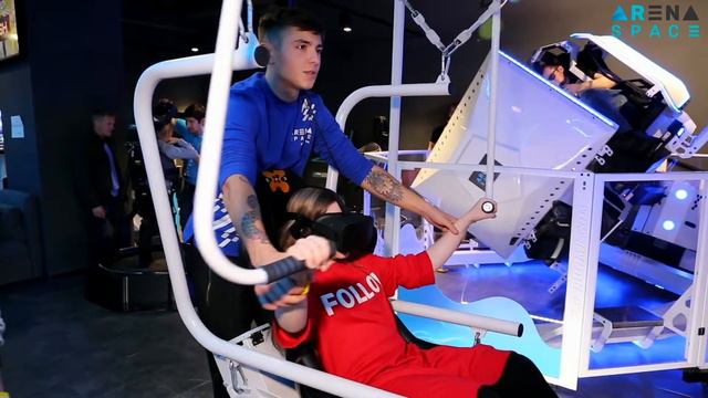 Отзыв посетителя парка виртуальных различений — Arena Space смотреть онлайн