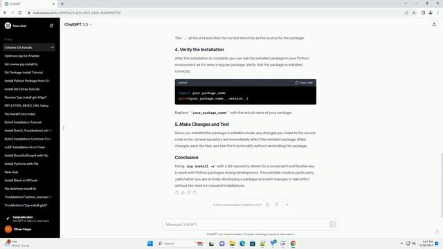 pip install git editable смотреть онлайн