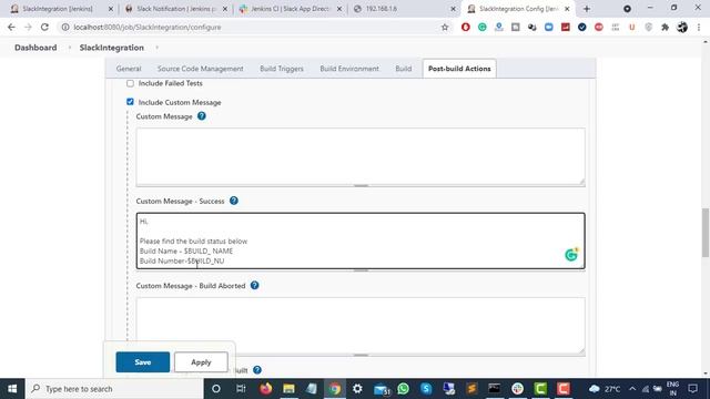 How To Send Notification From Jenkins To Slack Using Jenkins Job And Jenkins Pipeline смотреть онлайн