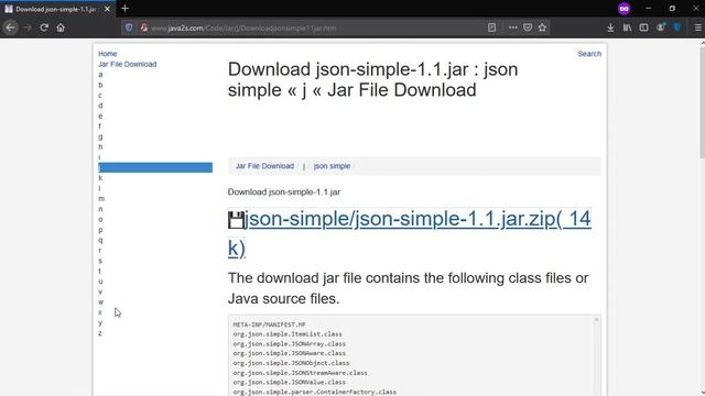 " How to use json in java " - import org.json.simple.JSONObject; смотреть онлайн