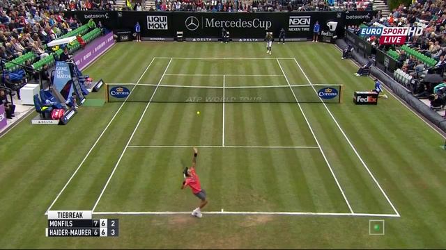 Gael Monfils Vs Andreas Haider Maurer FULL MATCH ᴴᴰ MERCEDES CUP 2015