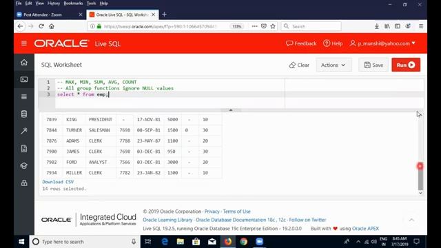 SQL Group Functions - SQL Group By - SQL Having vs Where - SQL Aggregate Functions смотреть онлайн