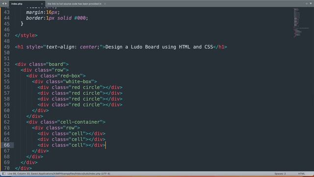 Design a Ludo Board using HTML and CSS смотреть онлайн