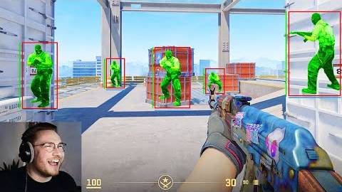 Смогут ли 5 нубов КС2 победить 1 читера??... (1 VS 5) смотреть онлайн