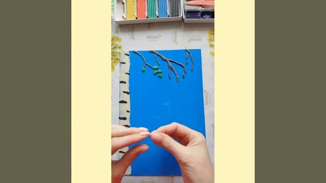 Поделка к 9мая.Пластилинография. смотреть онлайн