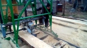 Пилорама дисковая угловая распиловка бревна