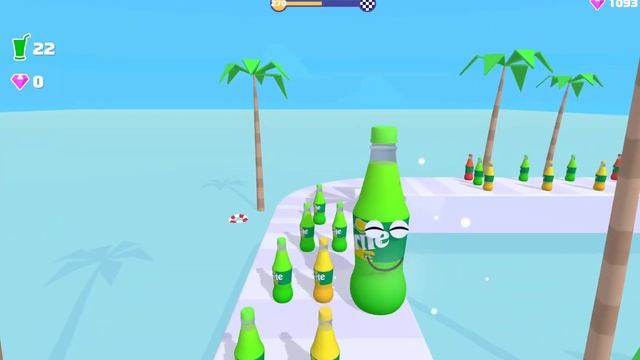 Juice Run - Gameplay Walkthrough - All Levels (IOS, Android) смотреть онлайн